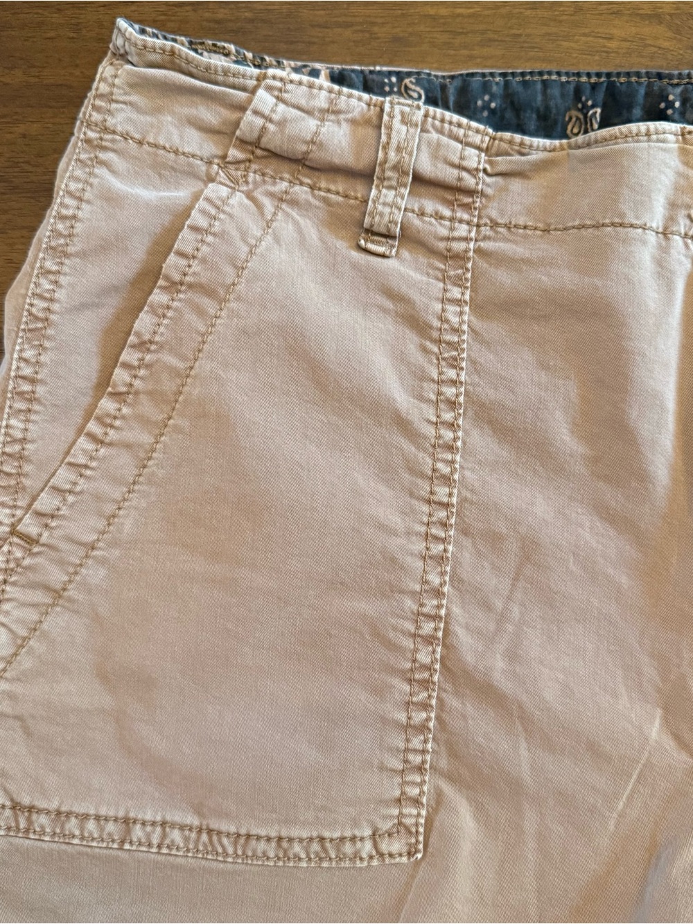 Maurices Peach-Tone Utility Bermuda Shorts - Picture 2 of 8